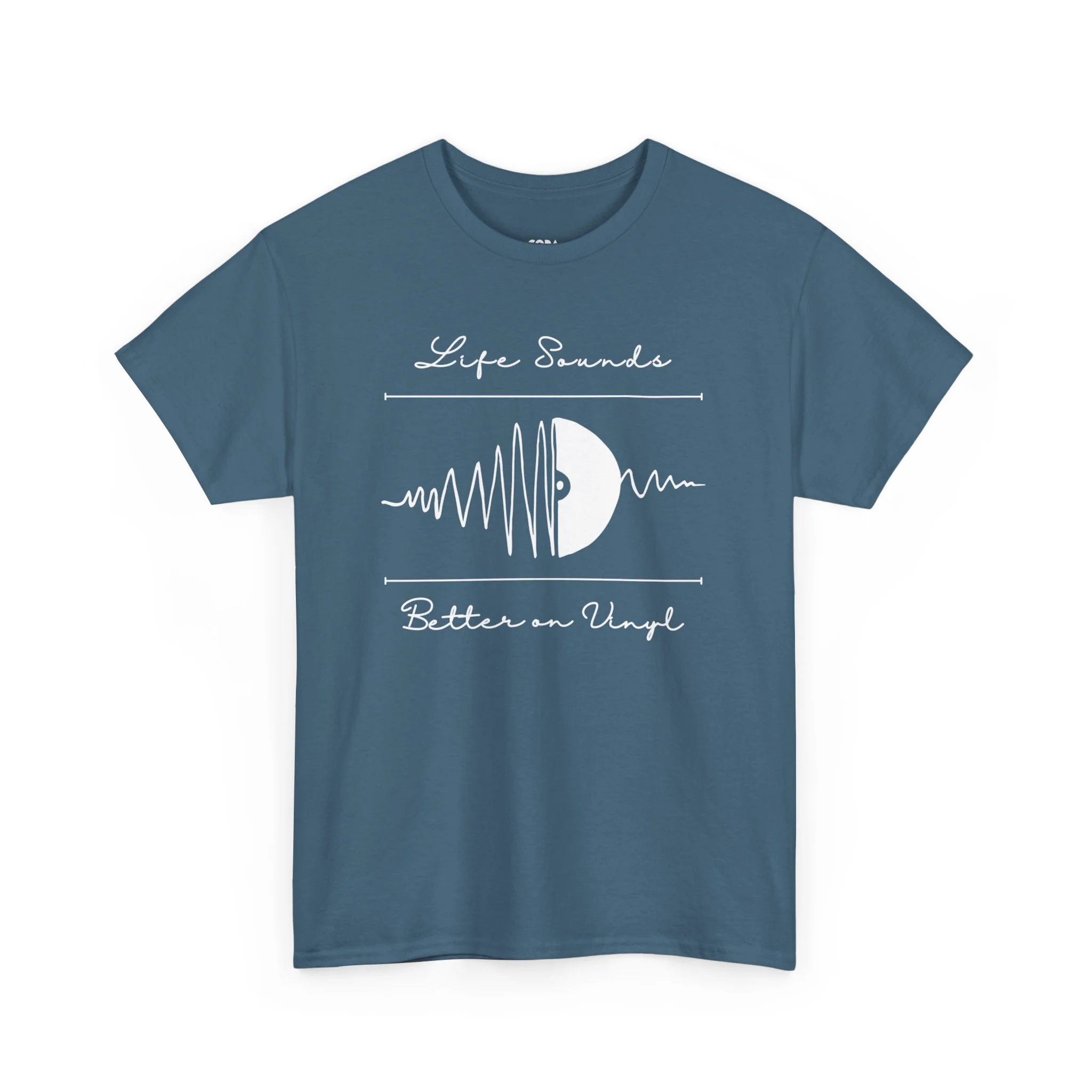 'Life Sounds Better on Vinyl' Men's T-Shirt - Image 64