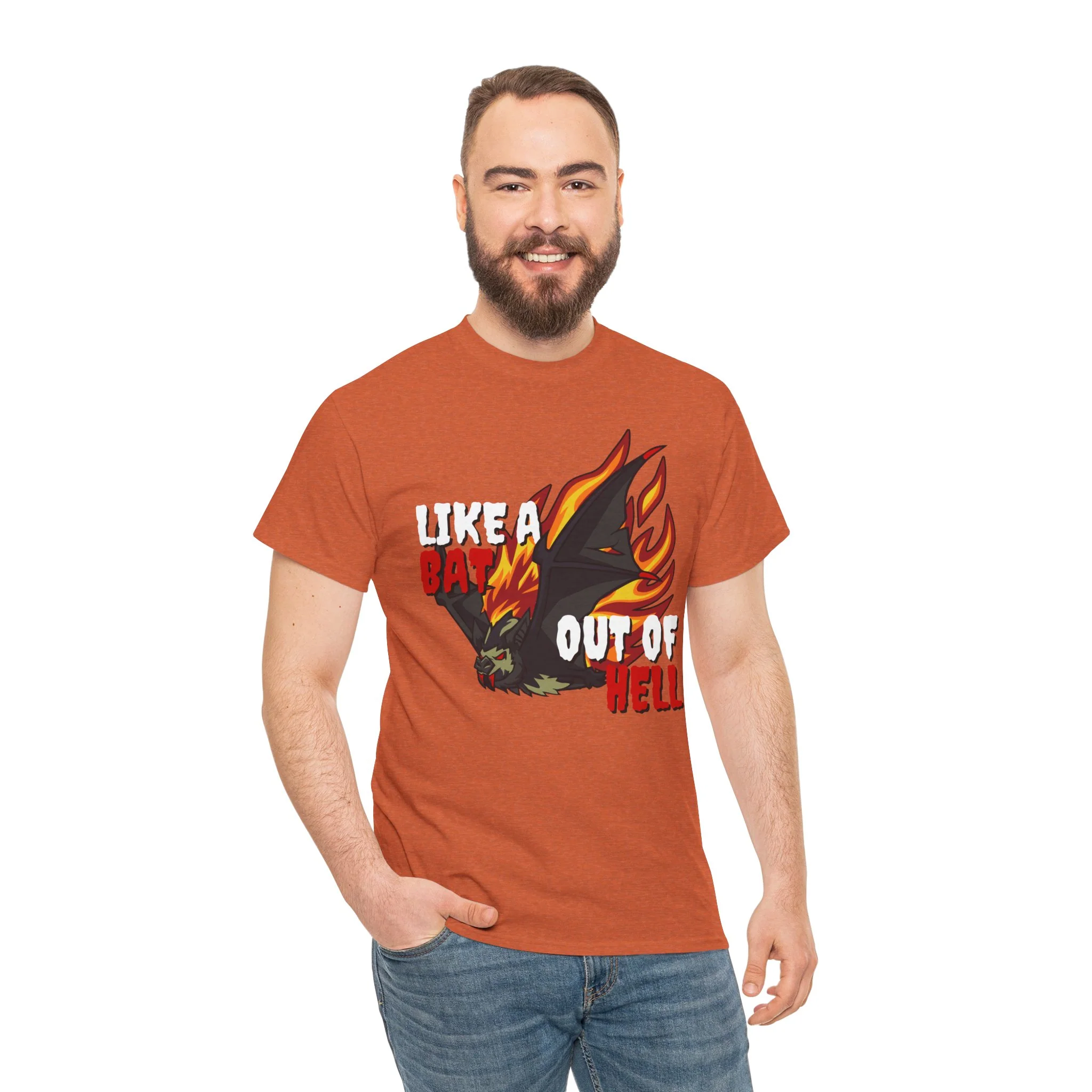 'Like a Bat Out of Hell' Men's T-Shirt - Image 15