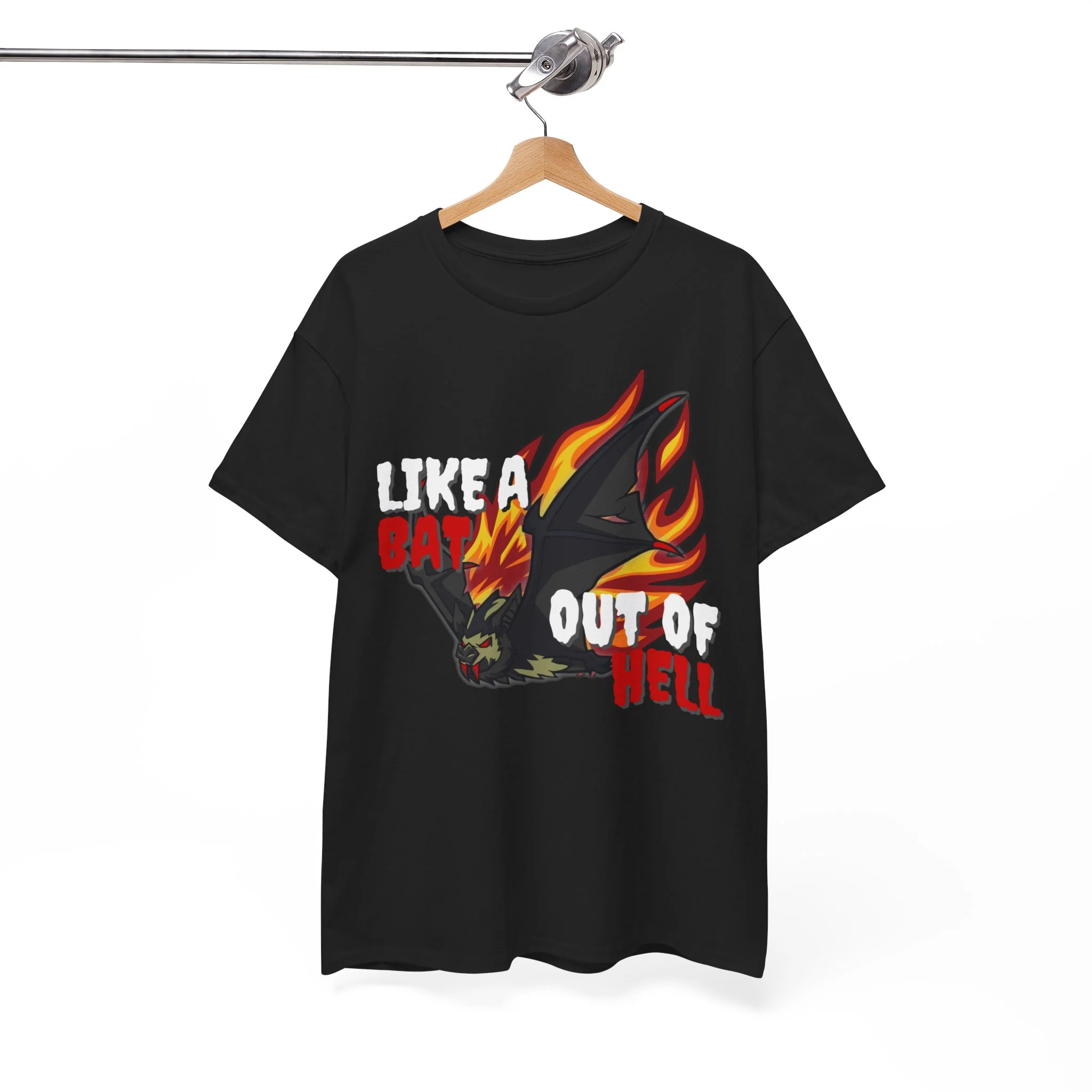 'Like a Bat Out of Hell' Men's T-Shirt - Image 23