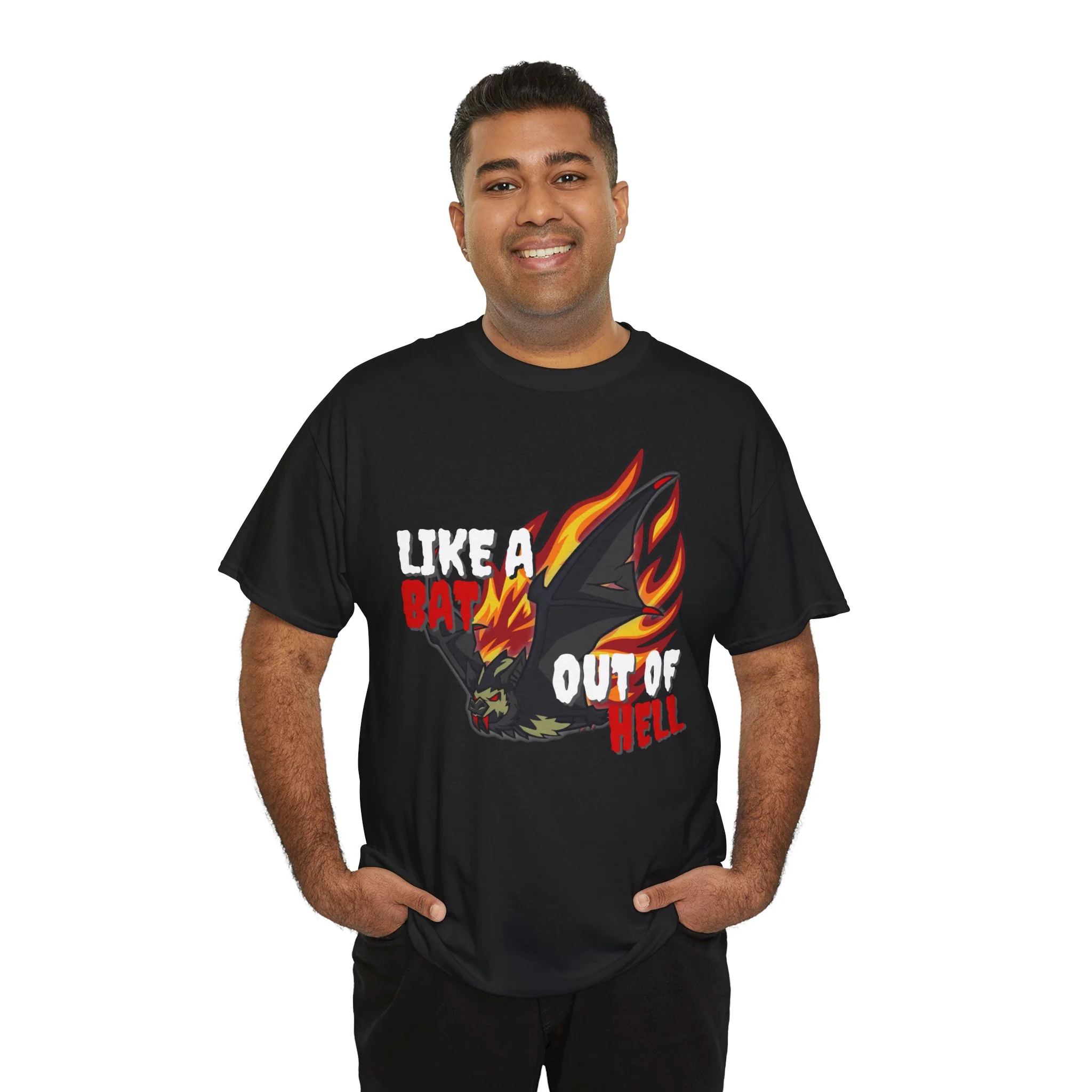 'Like a Bat Out of Hell' Men's T-Shirt - Image 25
