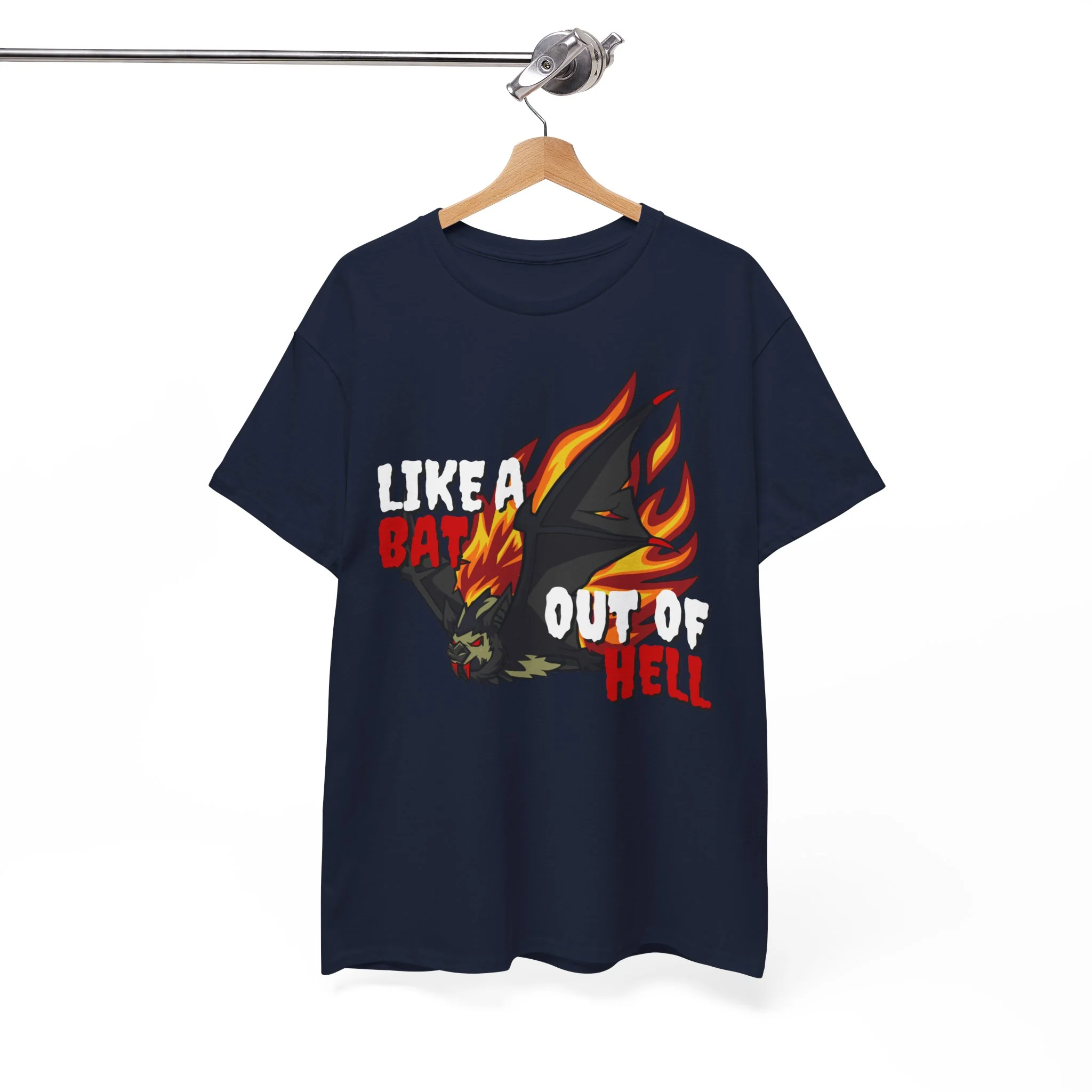 'Like a Bat Out of Hell' Men's T-Shirt - Image 32