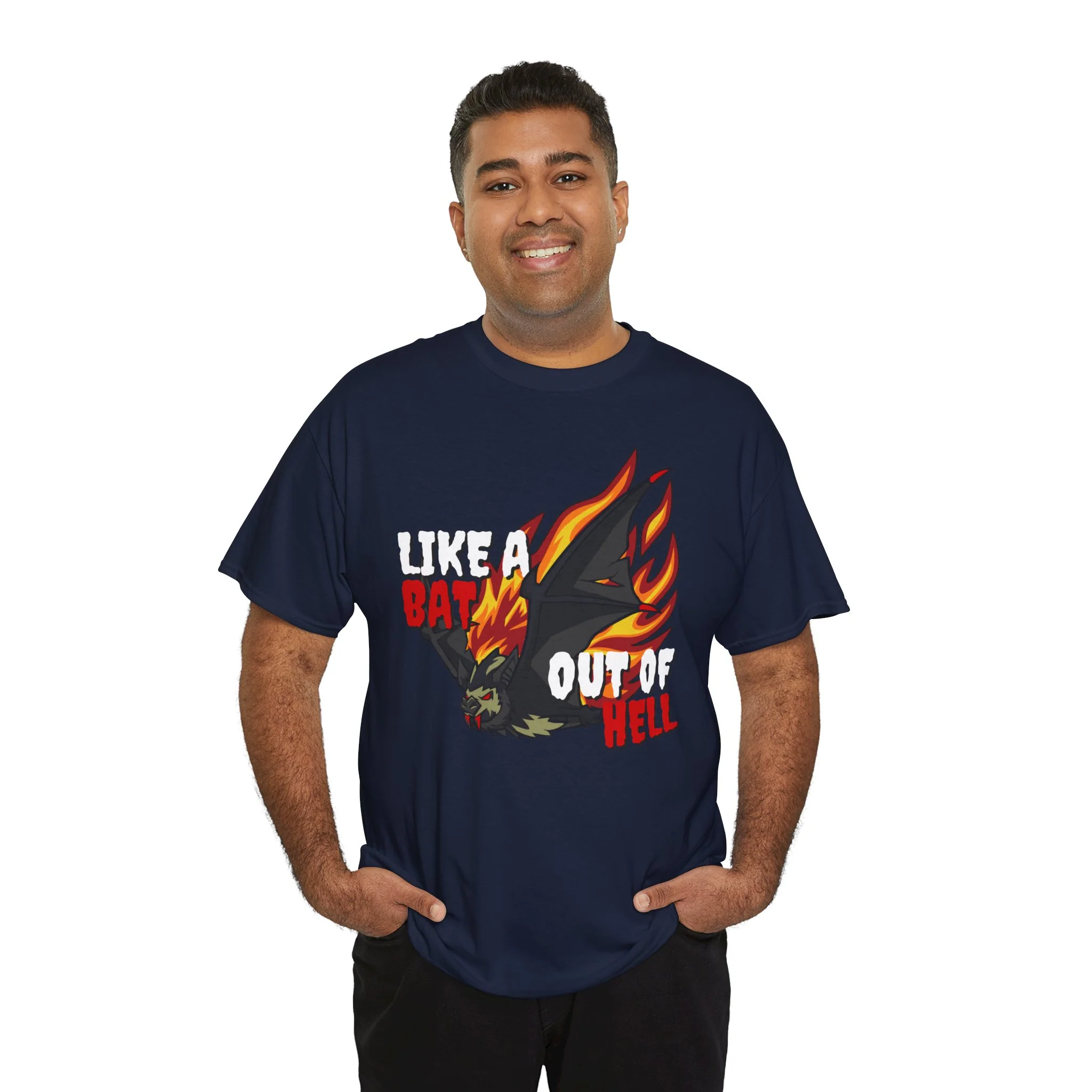 'Like a Bat Out of Hell' Men's T-Shirt - Image 34