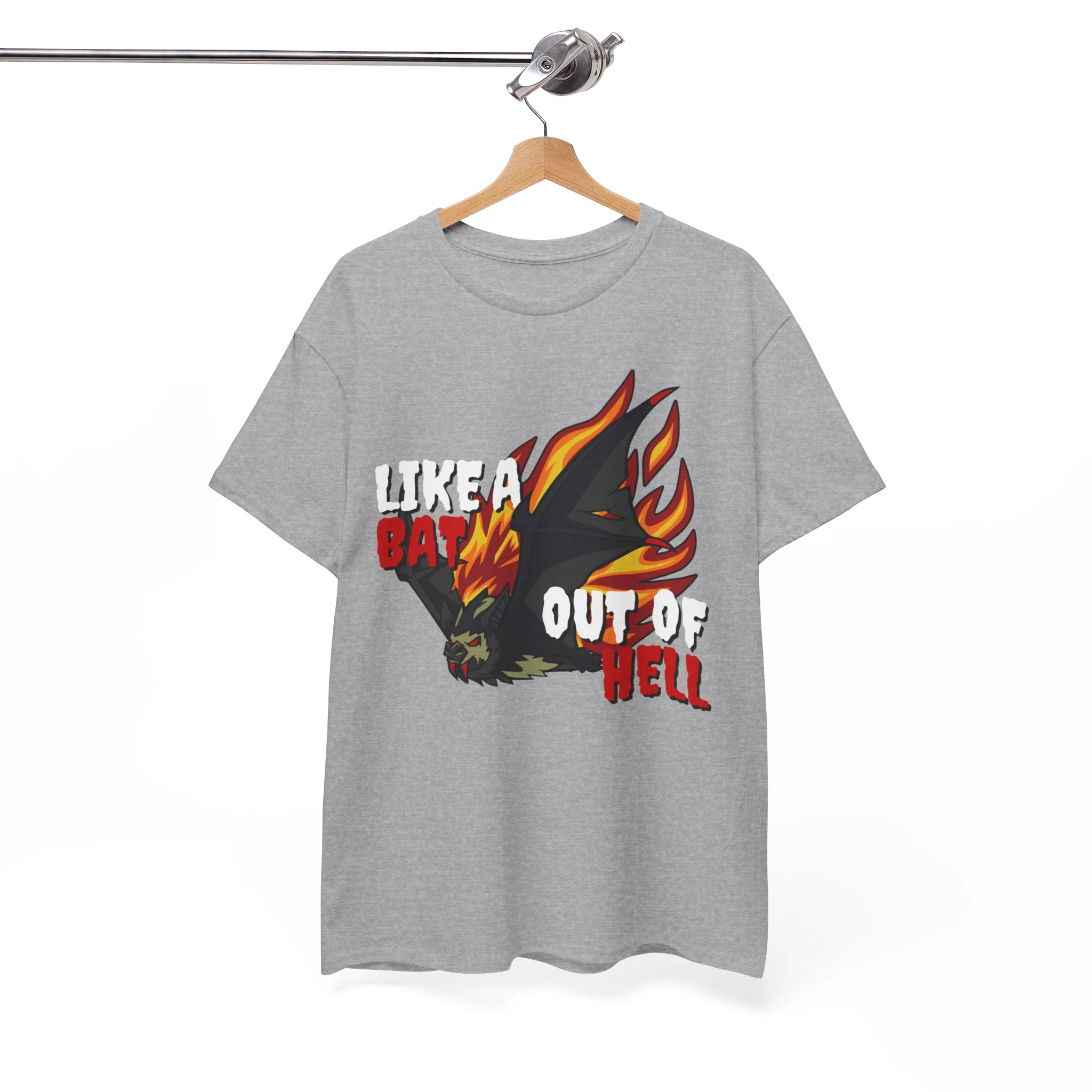 'Like a Bat Out of Hell' Men's T-Shirt - Image 41