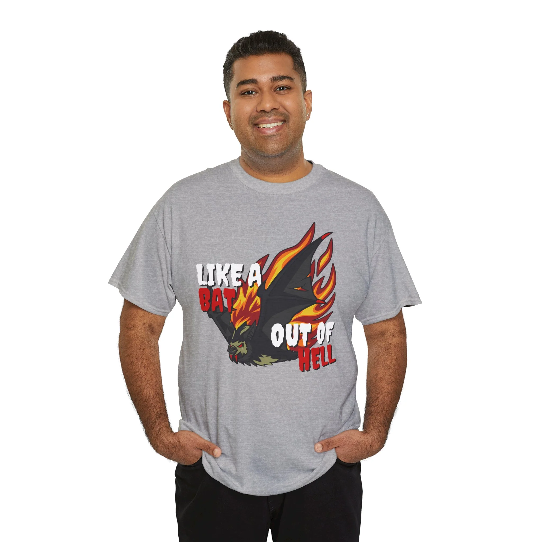 'Like a Bat Out of Hell' Men's T-Shirt - Image 43