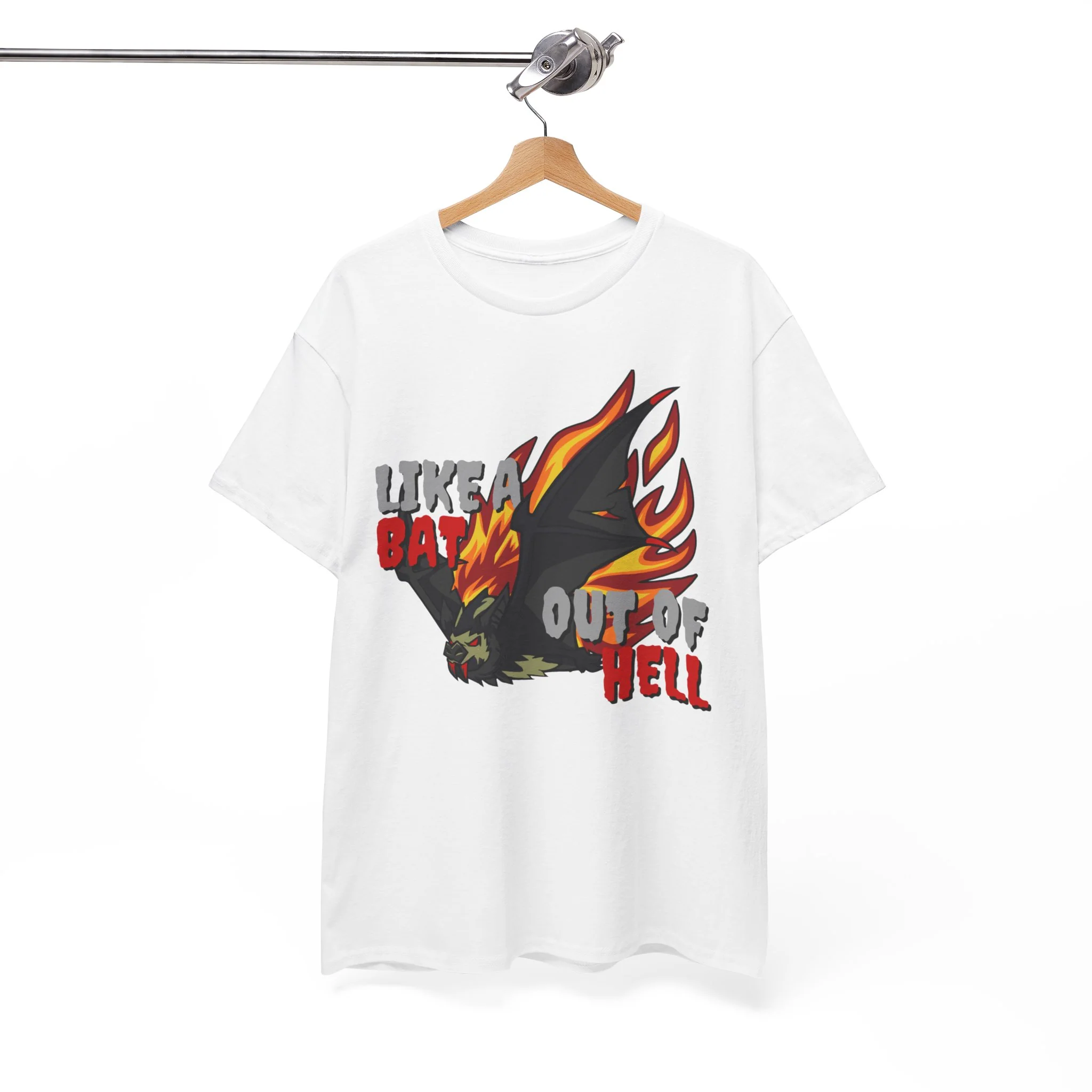 'Like a Bat Out of Hell' Men's T-Shirt - Image 50