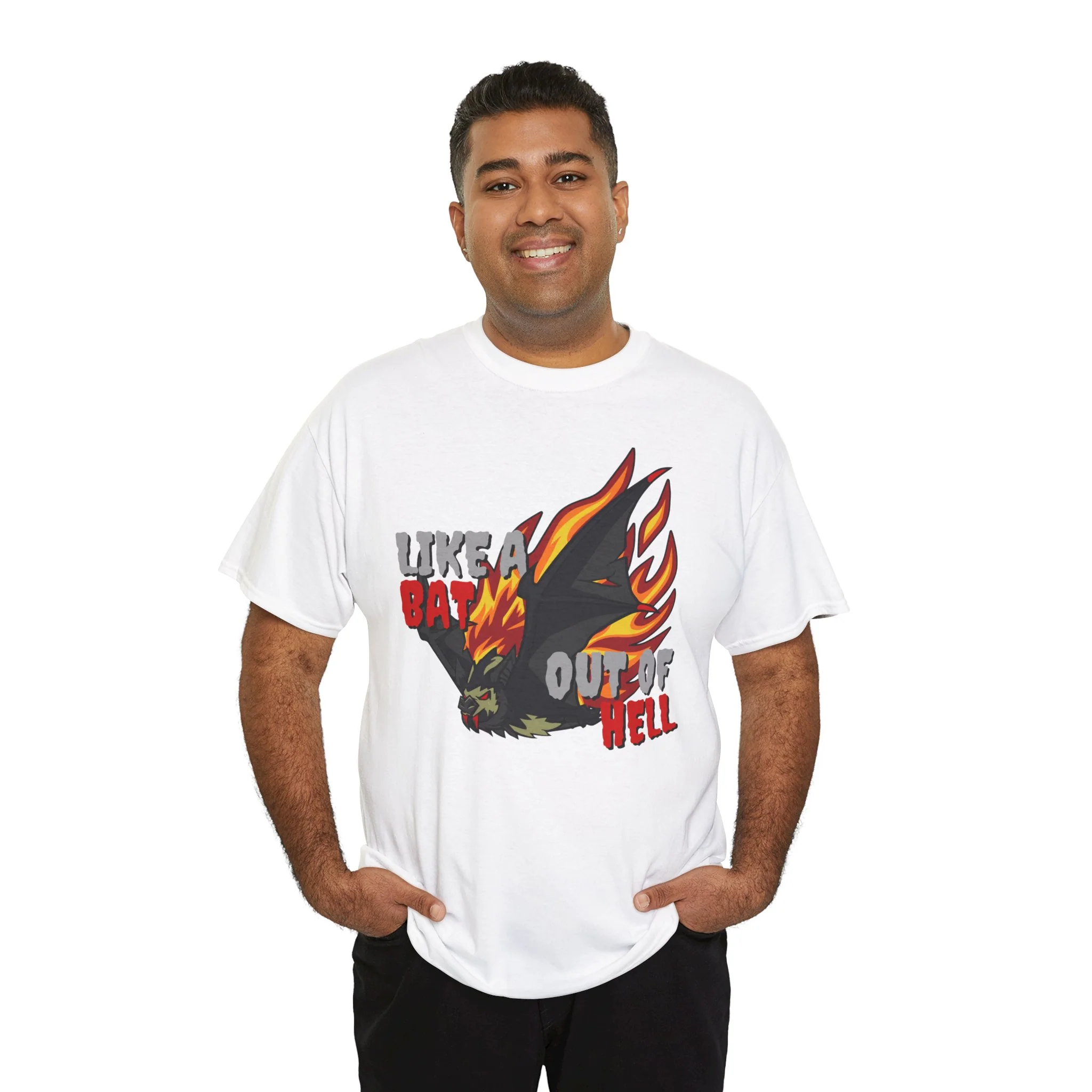 'Like a Bat Out of Hell' Men's T-Shirt - Image 52