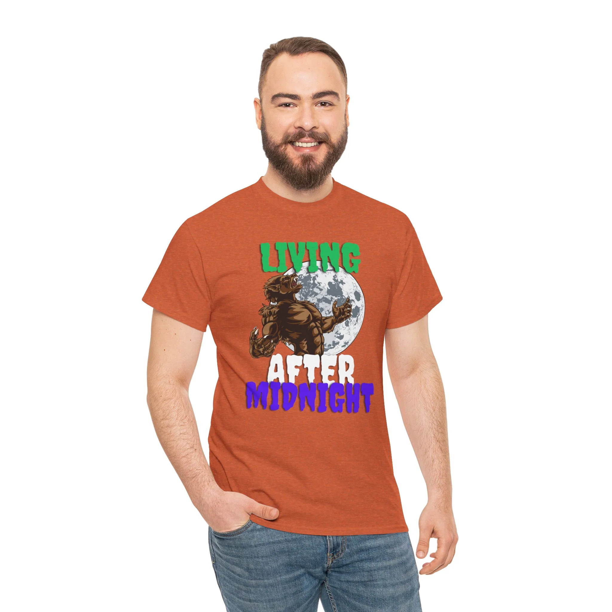'Living After Midnight' Men's T-Shirt - Image 15