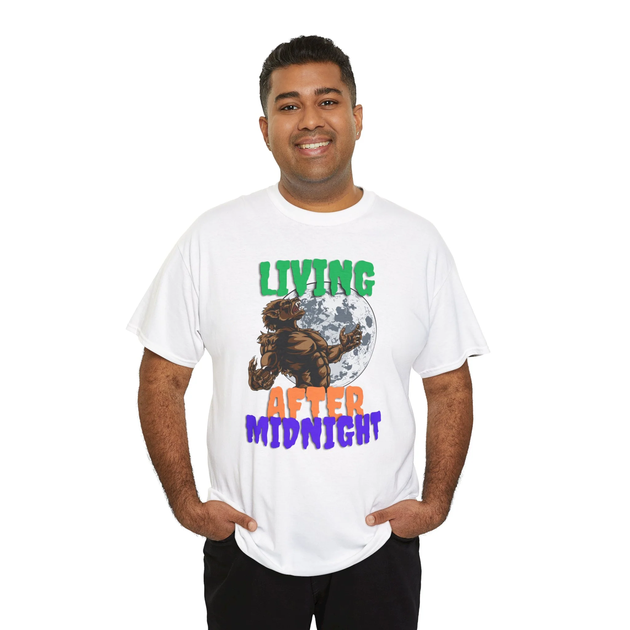 'Living After Midnight' Men's T-Shirt - Image 25