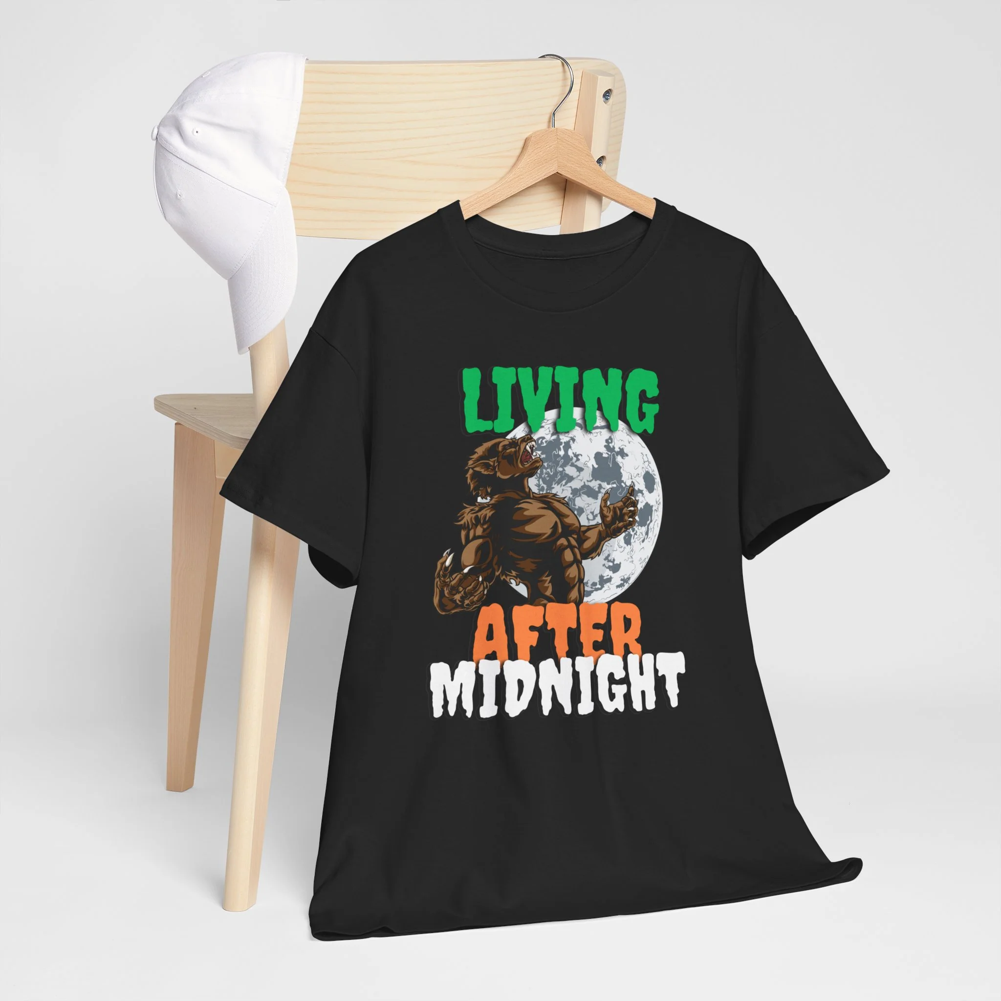 'Living After Midnight' Men's T-Shirt - Image 3