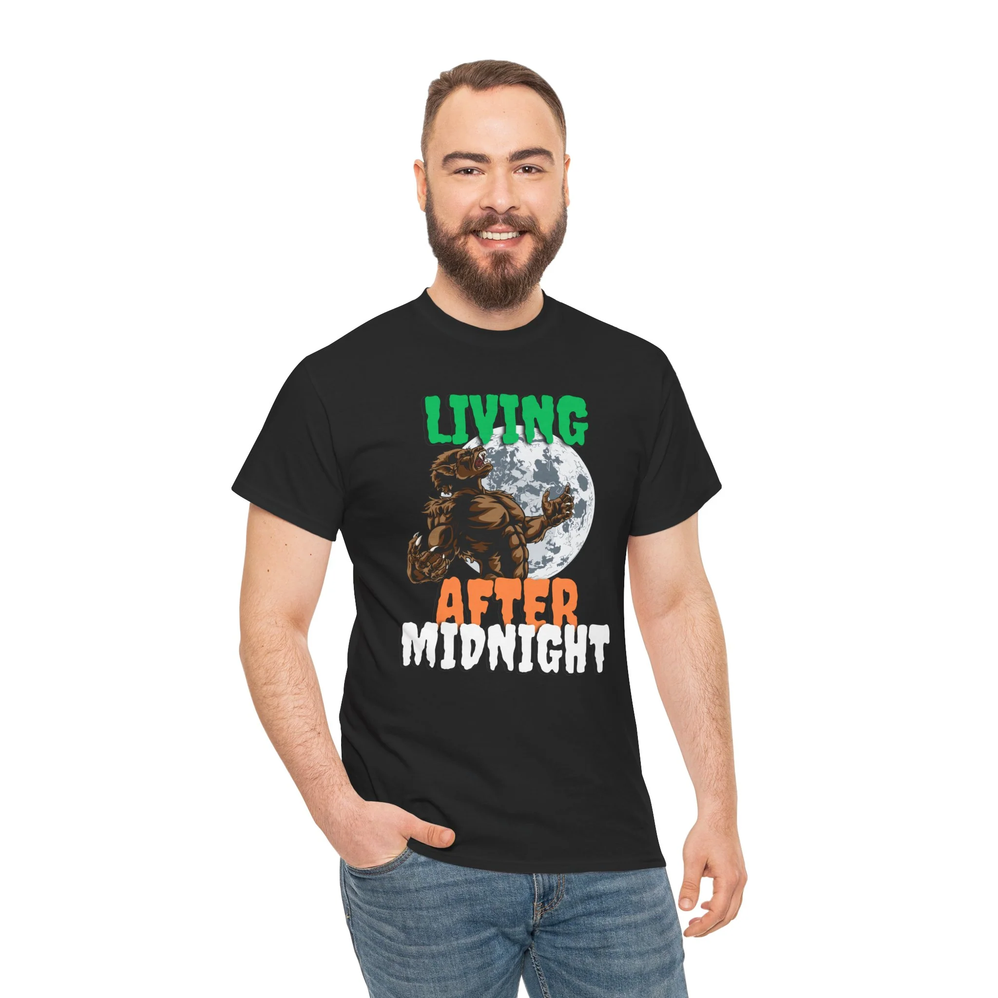 'Living After Midnight' Men's T-Shirt - Image 6