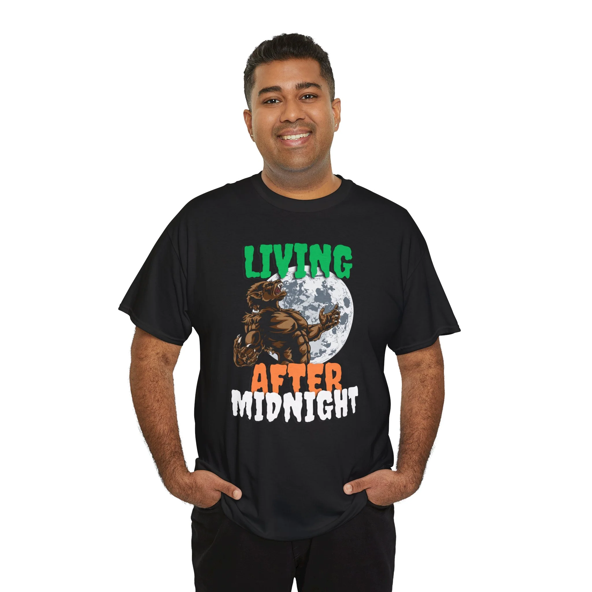 'Living After Midnight' Men's T-Shirt - Image 7