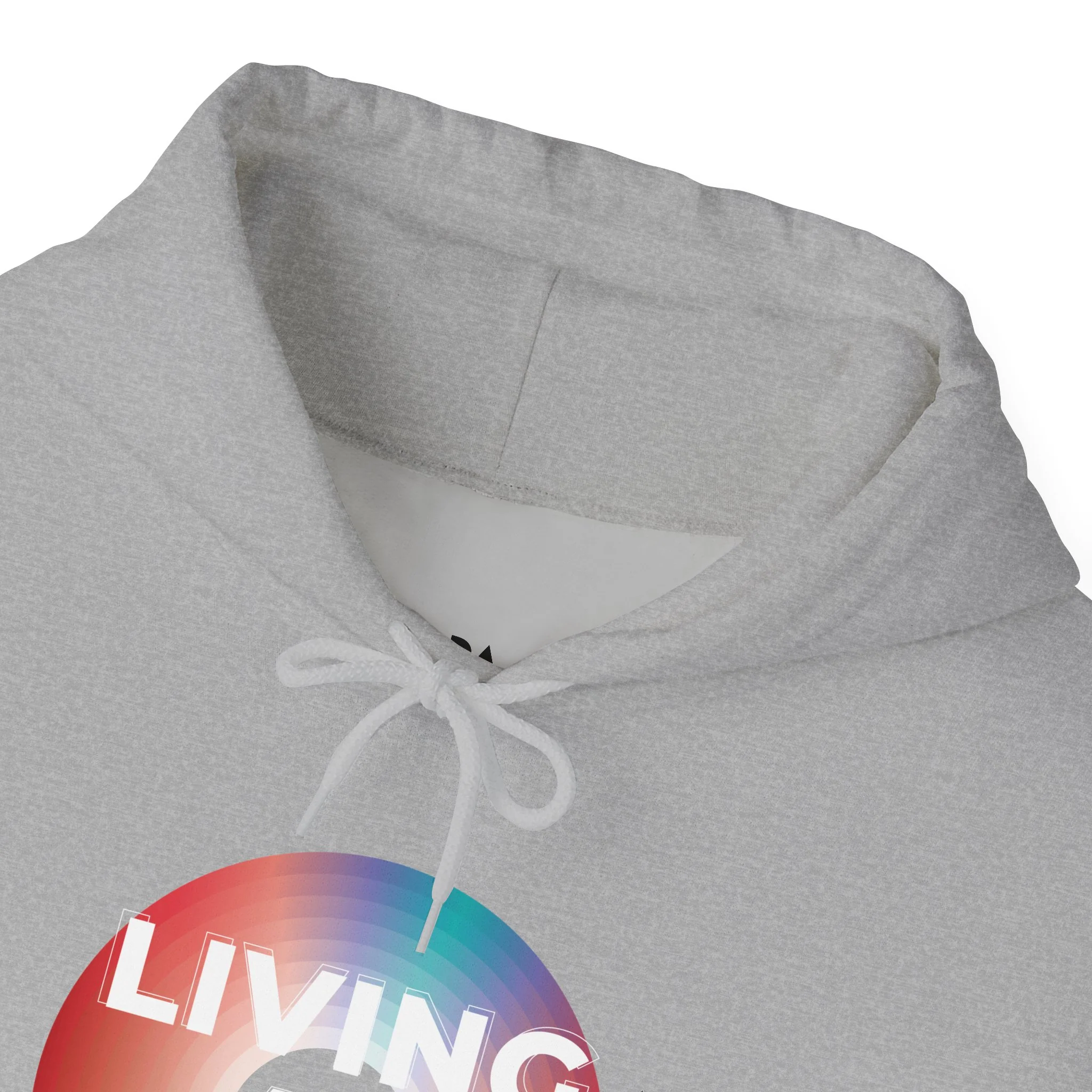 'Living at 33rpm' Men's Hoodie - Image 13