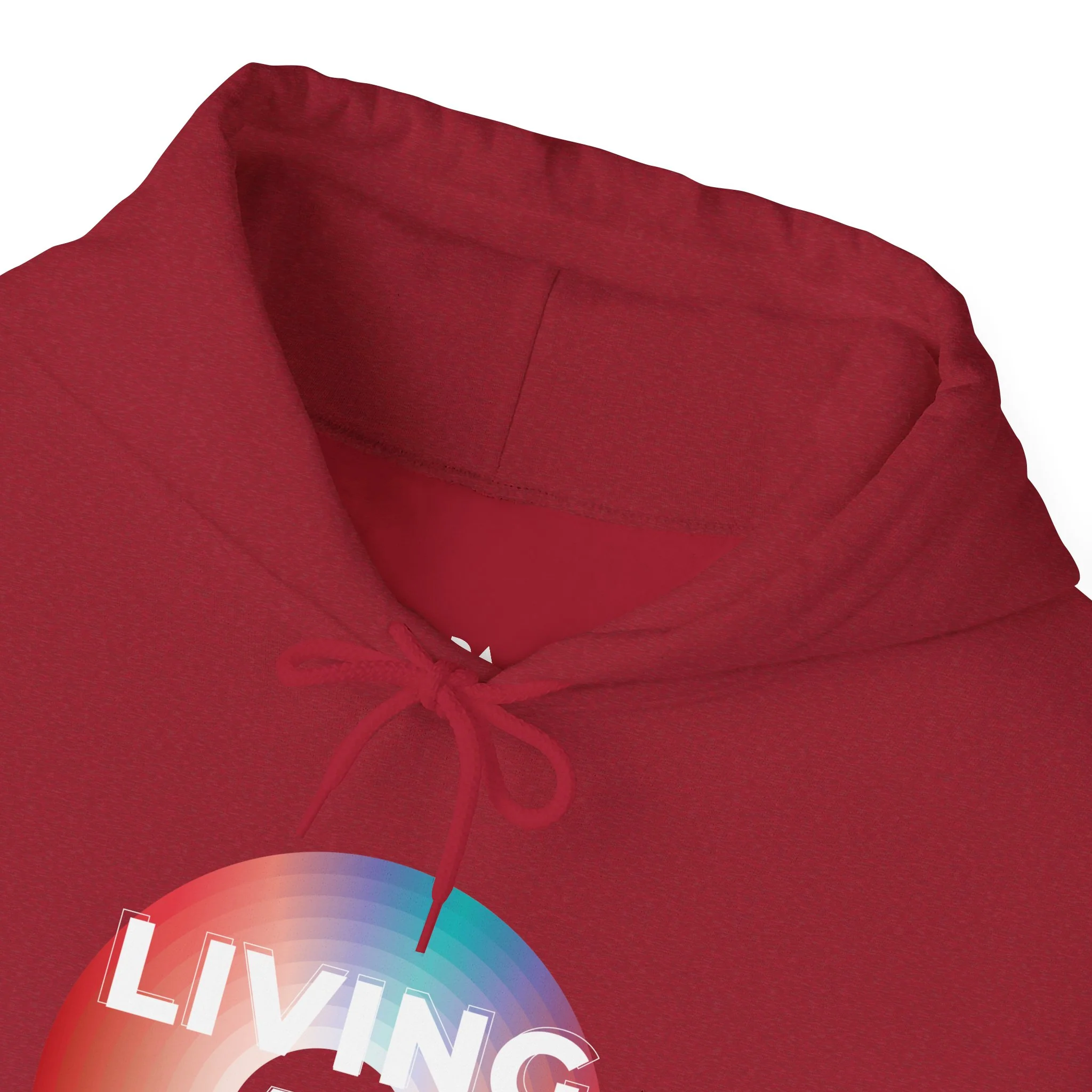 'Living at 33rpm' Men's Hoodie - Image 37