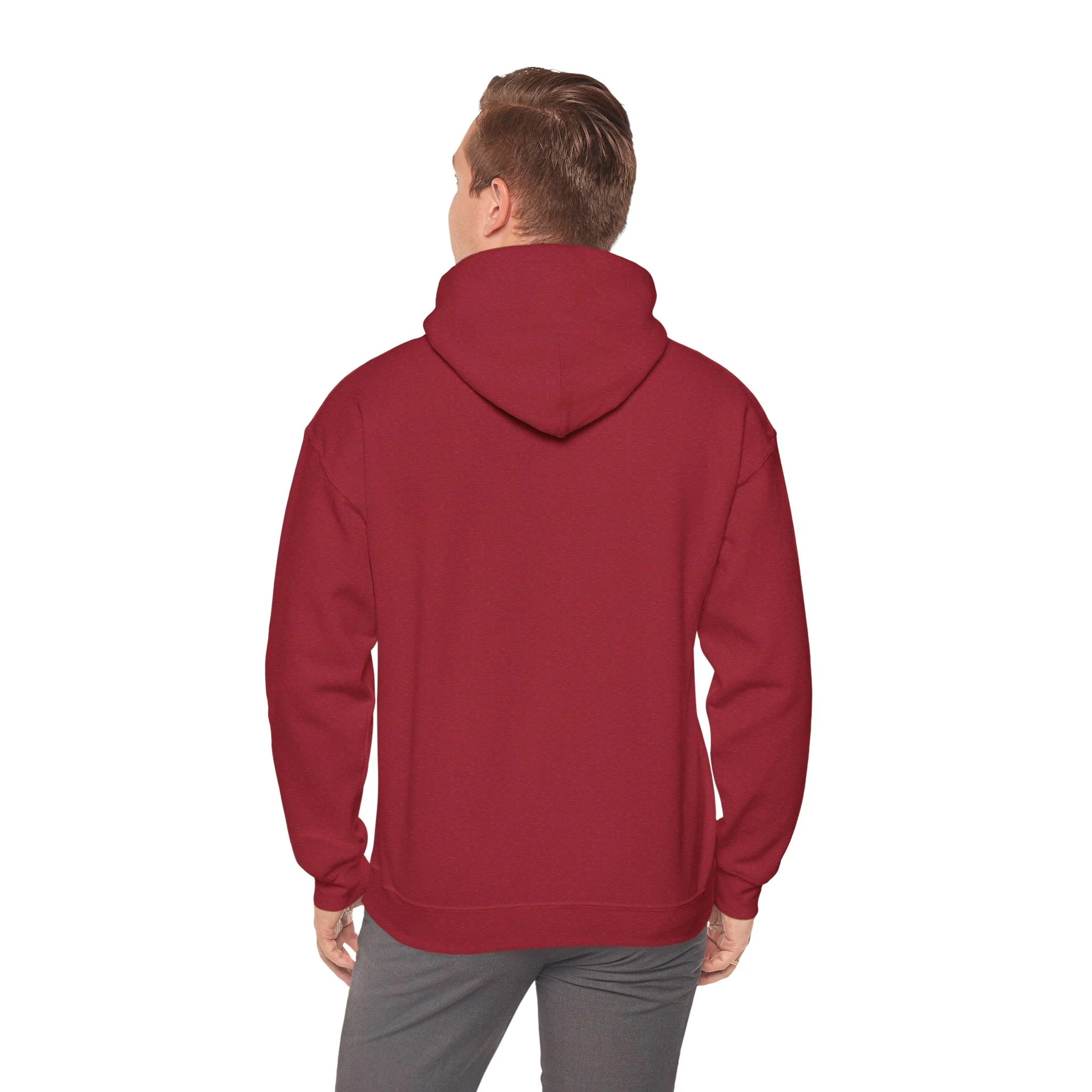 'Living at 33rpm' Men's Hoodie - Image 40