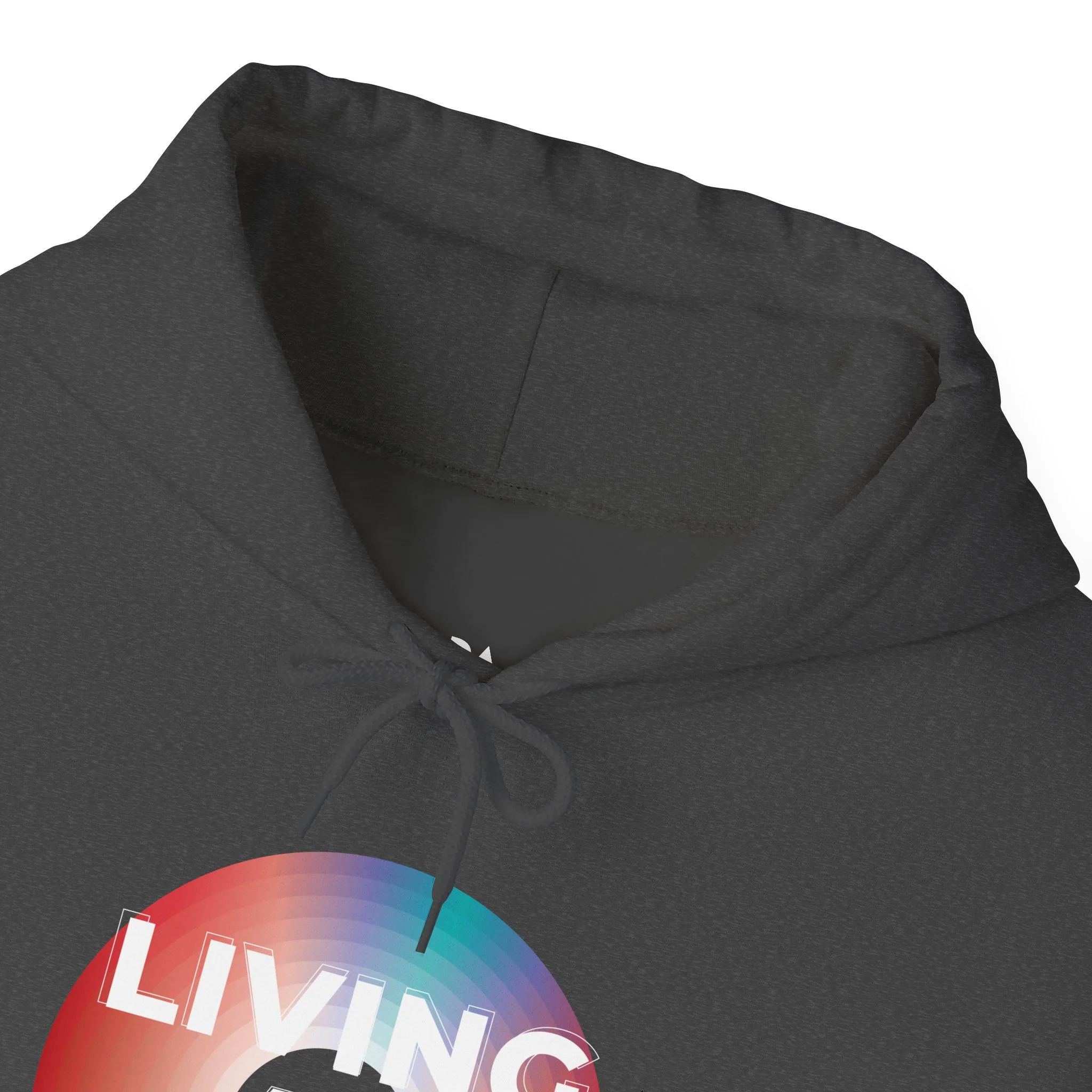 'Living at 33rpm' Men's Hoodie - Image 5