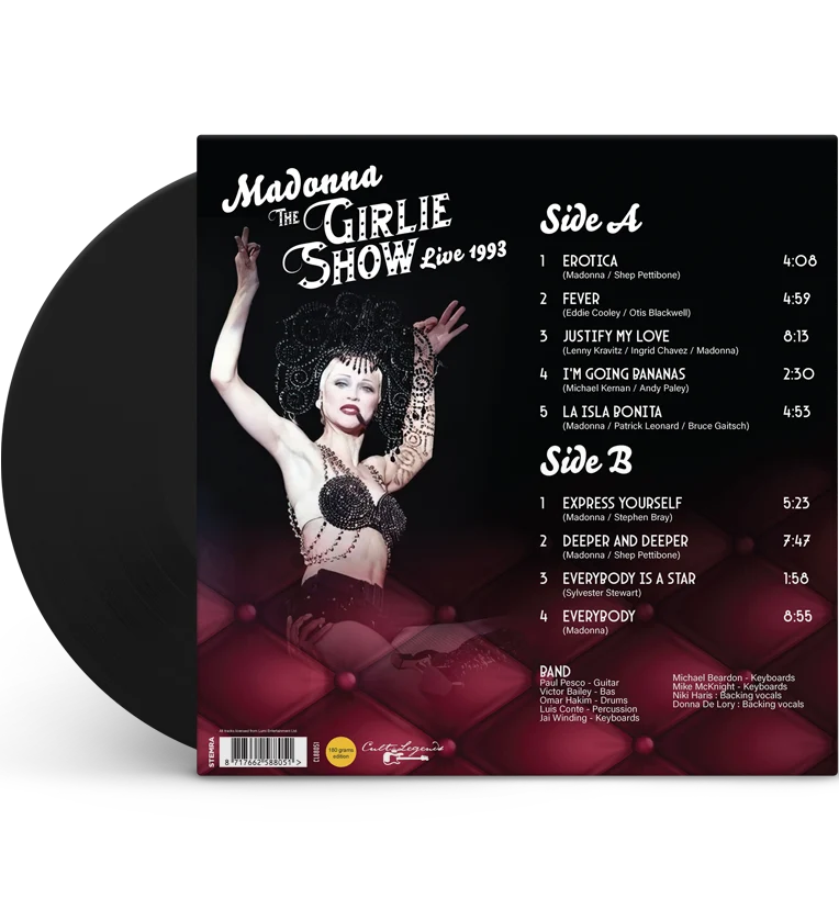 Madonna – The Girlie Show Live 1993 (12-Inch Album on 180g Vinyl) - Image 4