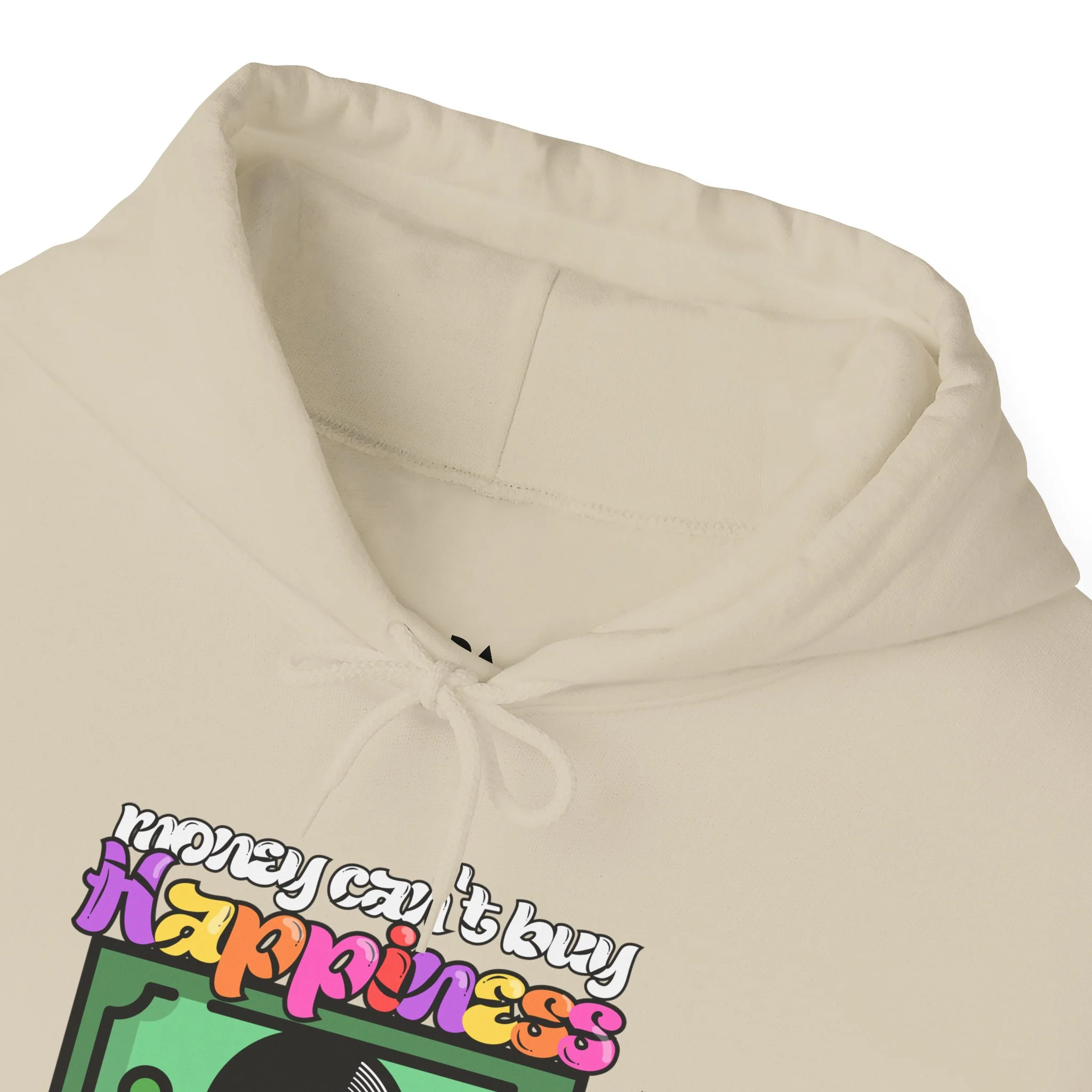 'Money Can't Buy Happiness, But It Can Buy Vinyl' Men's Hoodie - Image 37