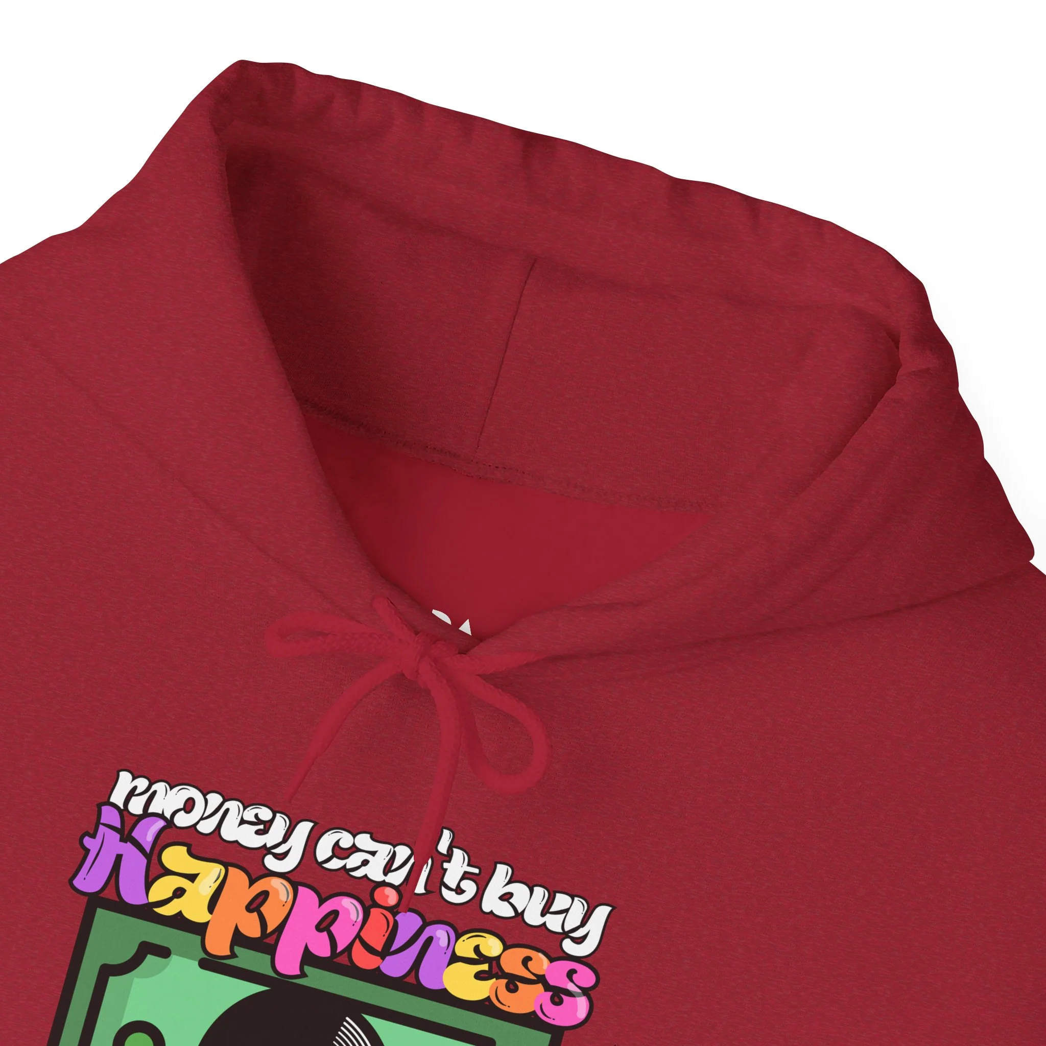 'Money Can't Buy Happiness, But It Can Buy Vinyl' Men's Hoodie - Image 45