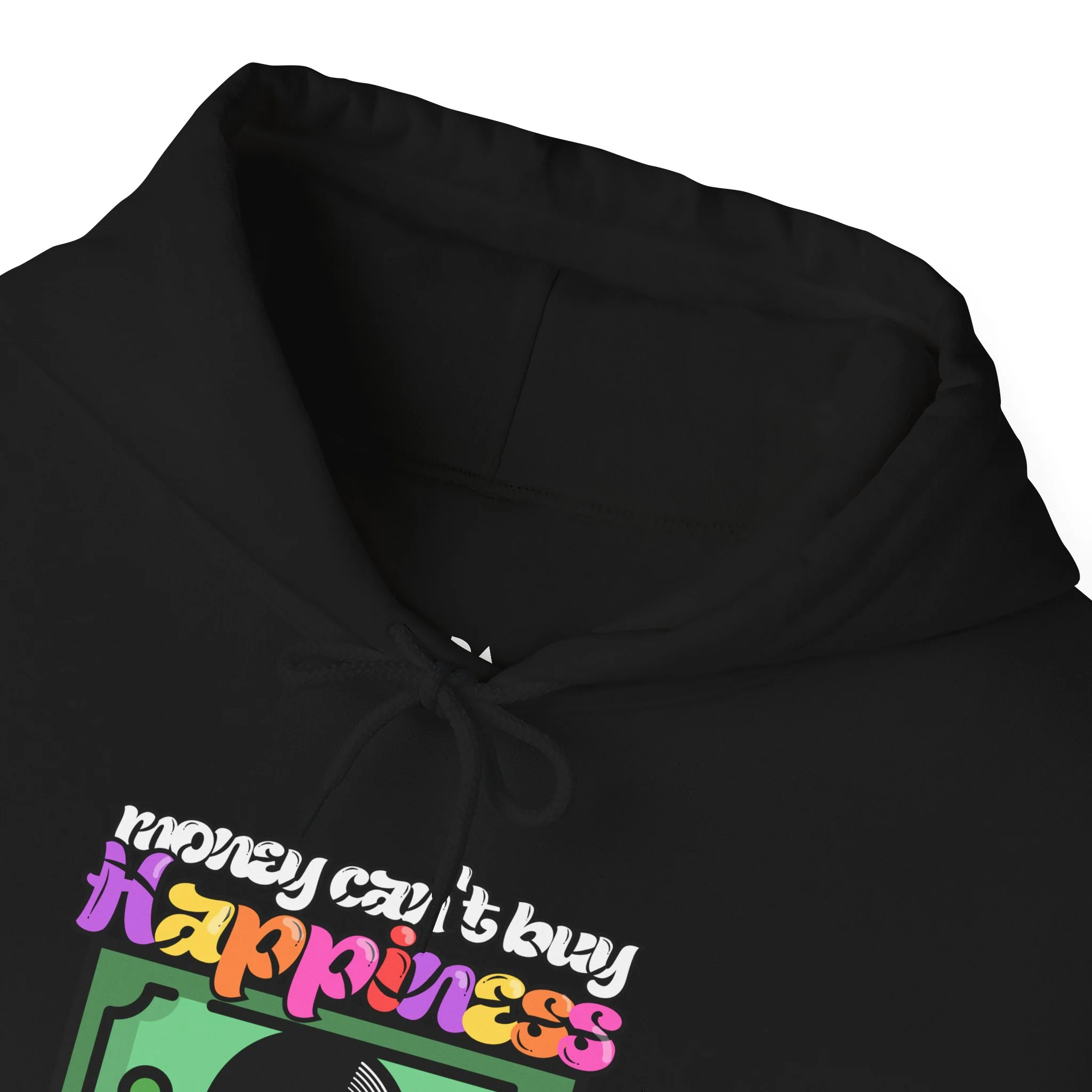 'Money Can't Buy Happiness, But It Can Buy Vinyl' Men's Hoodie - Image 5
