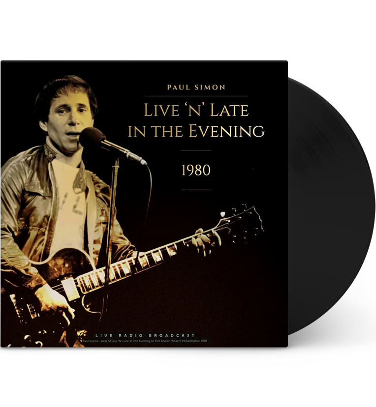 Paul Simon – Best of Live ’n’ Late in the Evening, 1980 (12-Inch Album on 180g Vinyl)