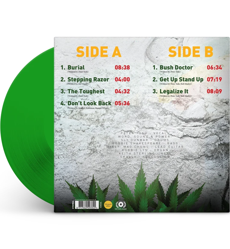 Peter Tosh – At My Father’s Place, Roslyn, 1978 (Limited Edition 12-Inch Album on 180g Green Vinyl) - Image 4