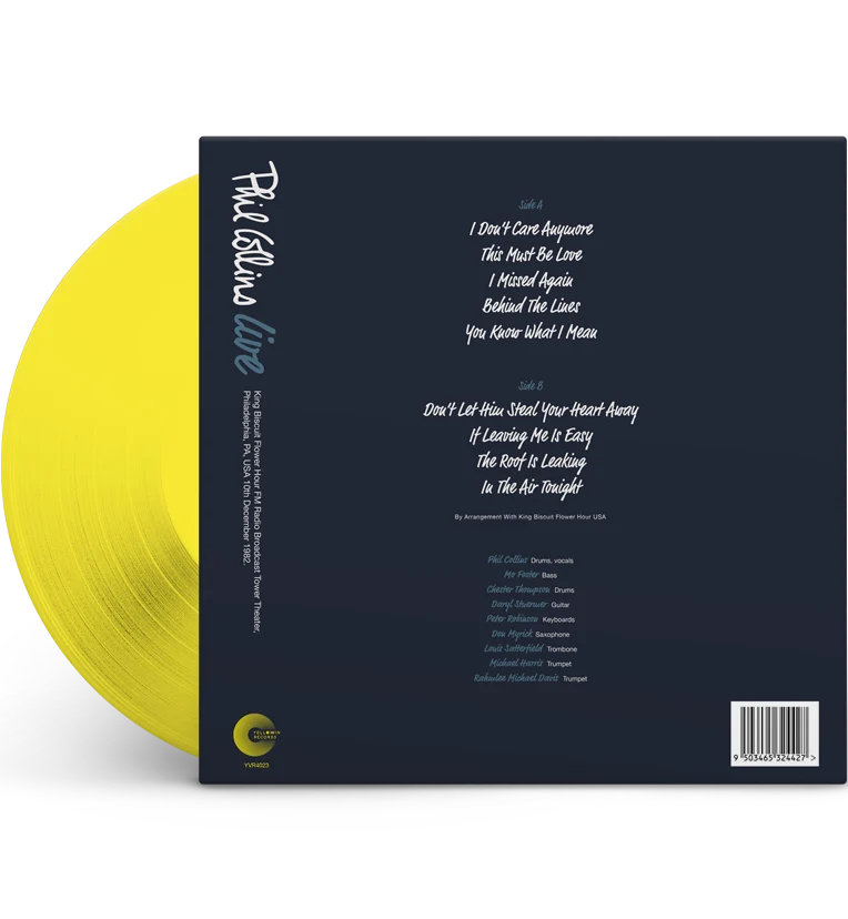 Phil Collins – Live (Special Edition 12-Inch Album on Yellow Vinyl) - Image 4