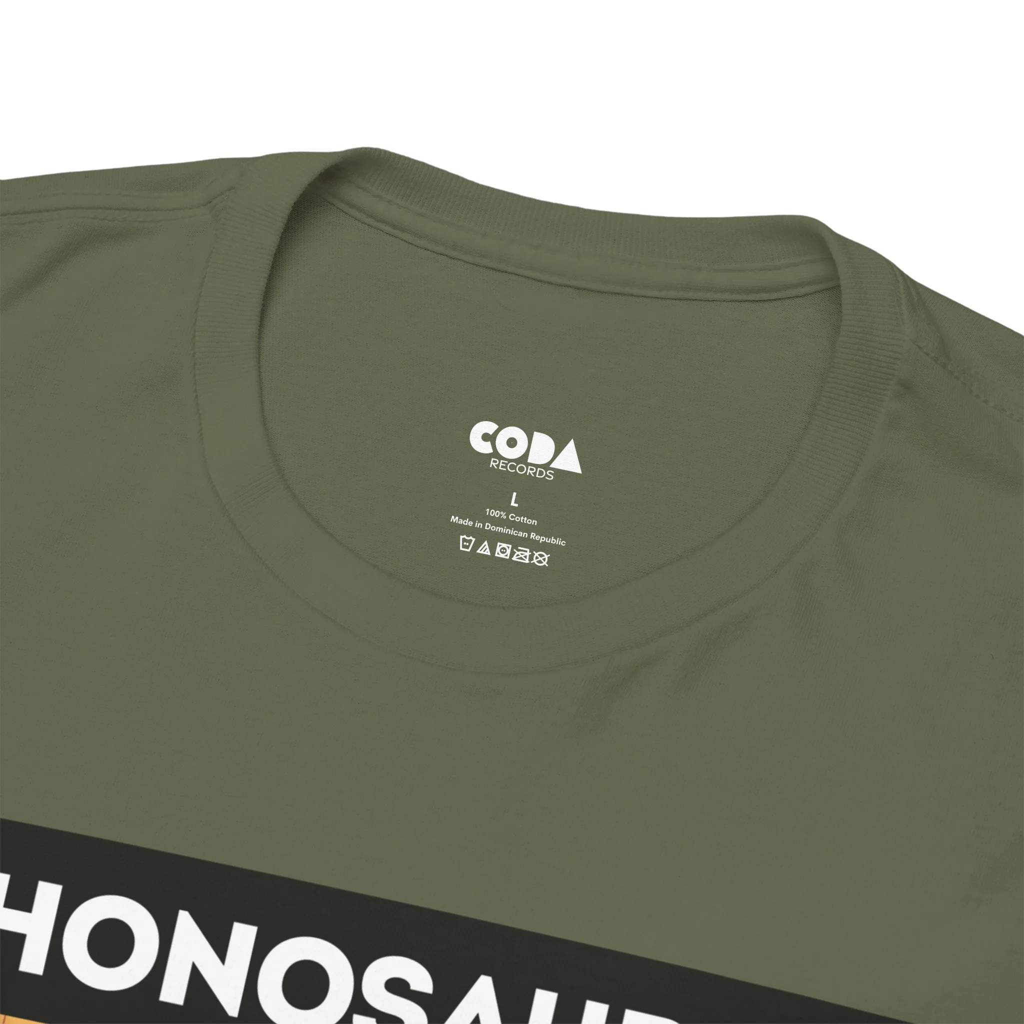 'Phonosaurus' Men's Vinyl T-Shirt - Image 5