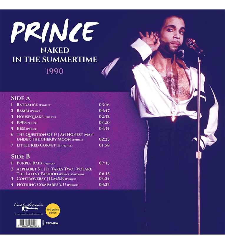 Prince – Naked in the Summer Time 1990 (12-Inch Album on 180g Vinyl) - Image 3