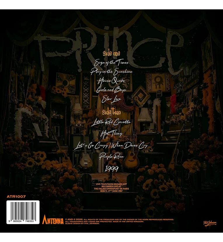 Prince – Prime Times: Live in Paris, 1987 (Limited Edition 12-Inch Album on Orange Vinyl) - Image 3
