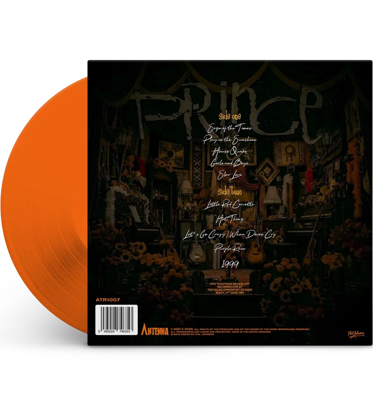 Prince – Prime Times: Live in Paris, 1987 (Limited Edition 12-Inch Album on Orange Vinyl) - Image 4