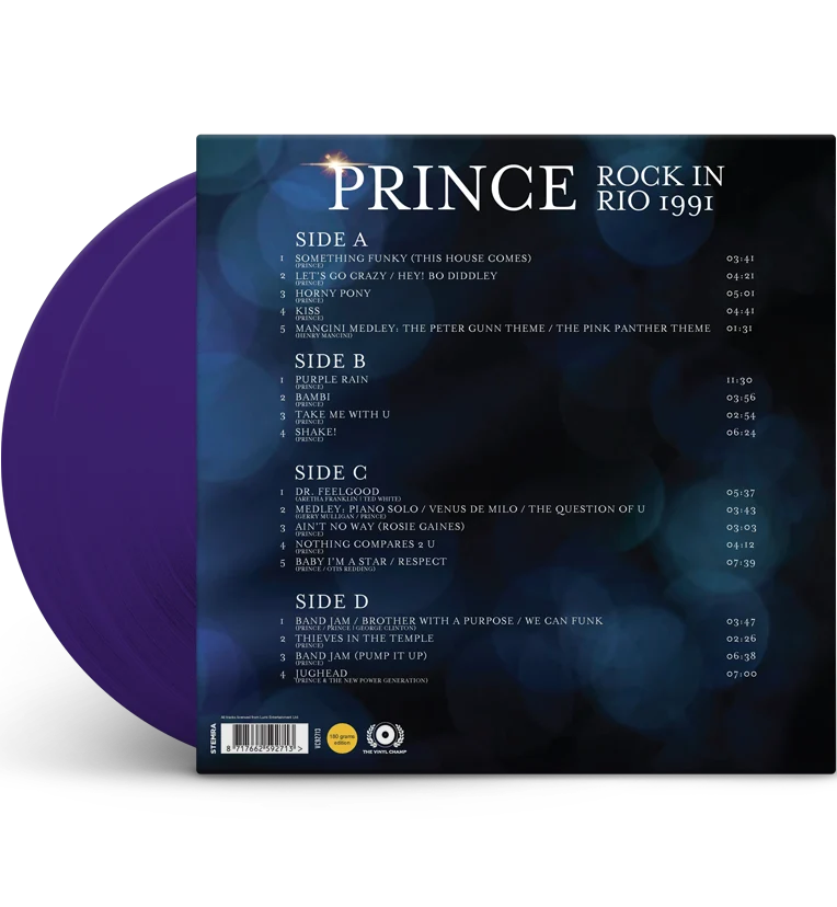 Prince – Rock in Rio 1991 (Limited Edition Double-LP on 180g Purple Vinyl) - Image 3
