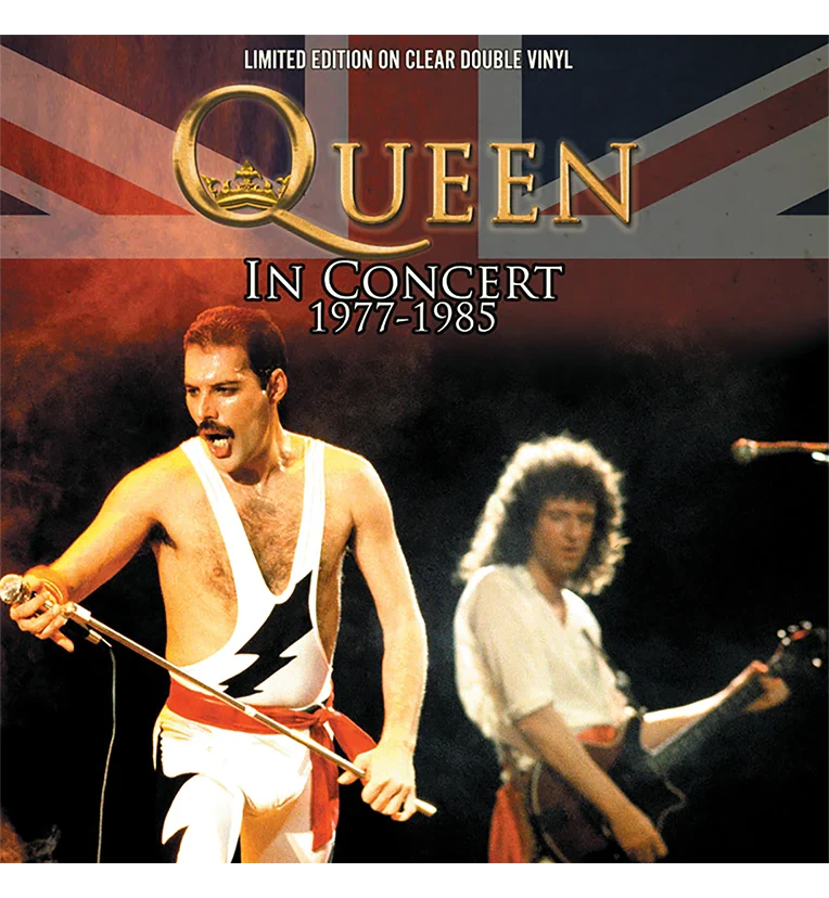 Queen – In Concert 1977–1985 (Limited Edition Double-LP on Clear Vinyl) - Image 2