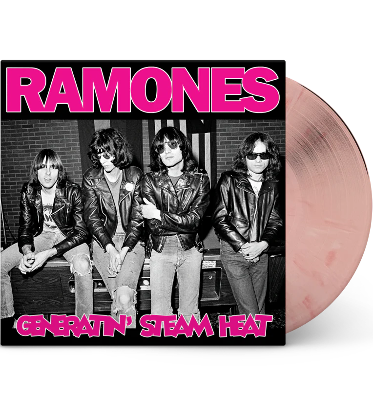 Ramones – Generatin’ Steam Heat (Limited Edition 12-Inch Album on Pink Marble Vinyl)