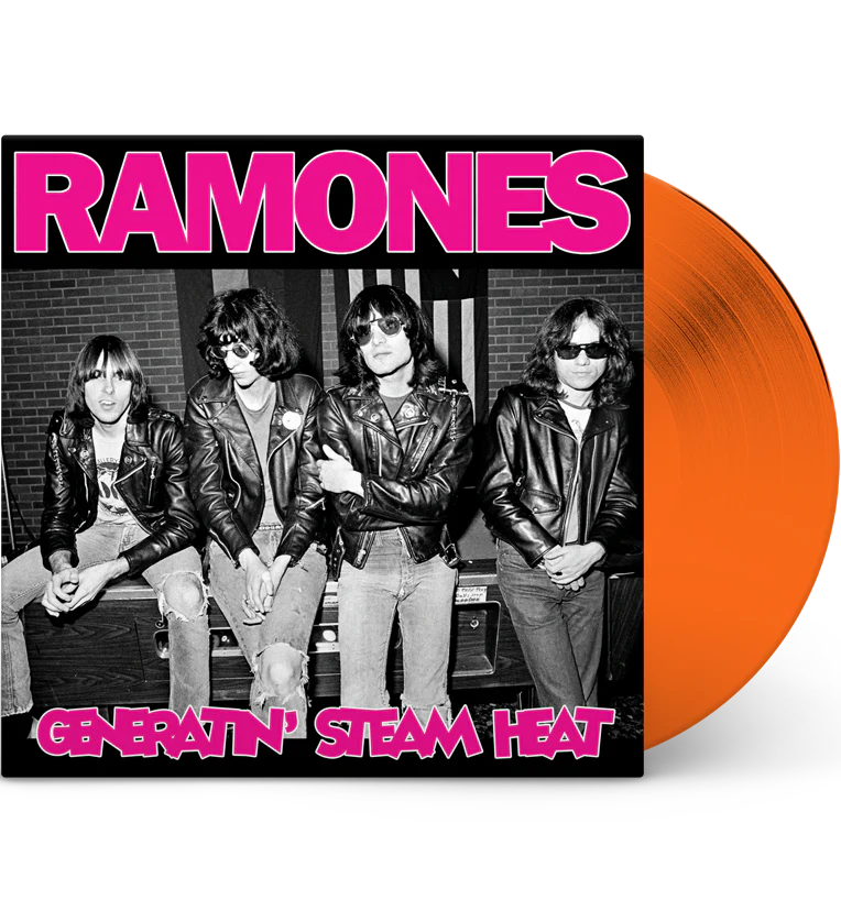 Ramones – Generatin’ Steam Heat (Limited Edition 12-Inch Album on Orange Vinyl)