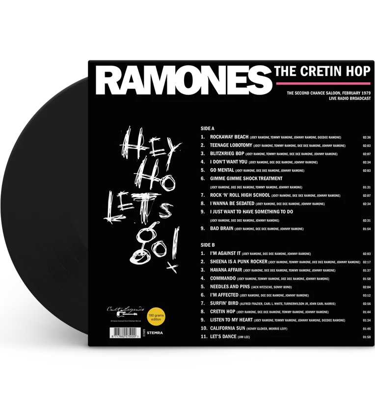 Ramones – The Cretin Hop: Live in Ann Arbor, MI, 1979 (12-Inch Album on 180g Vinyl) - Image 4