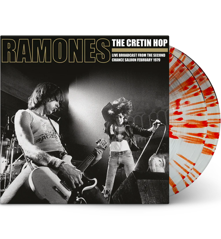 Ramones – The Cretin Hop: Live in Ann Arbor, MI, 1979 (Limited Edition Double-LP on Clear/Red Splatter Vinyl)