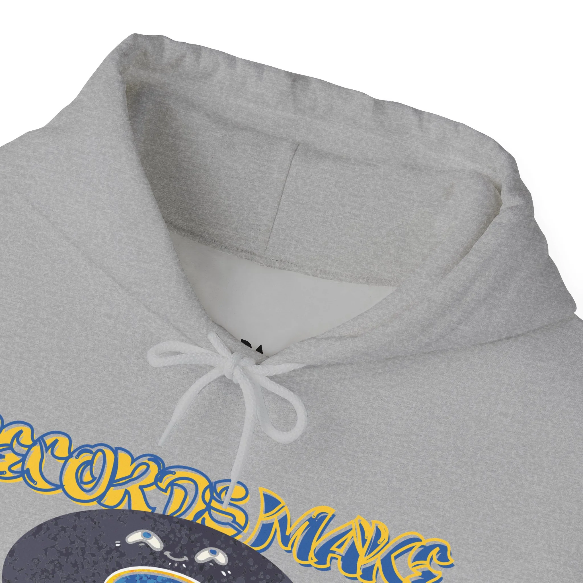 'Records Make Me Happy' Men's Hoodie - Image 17