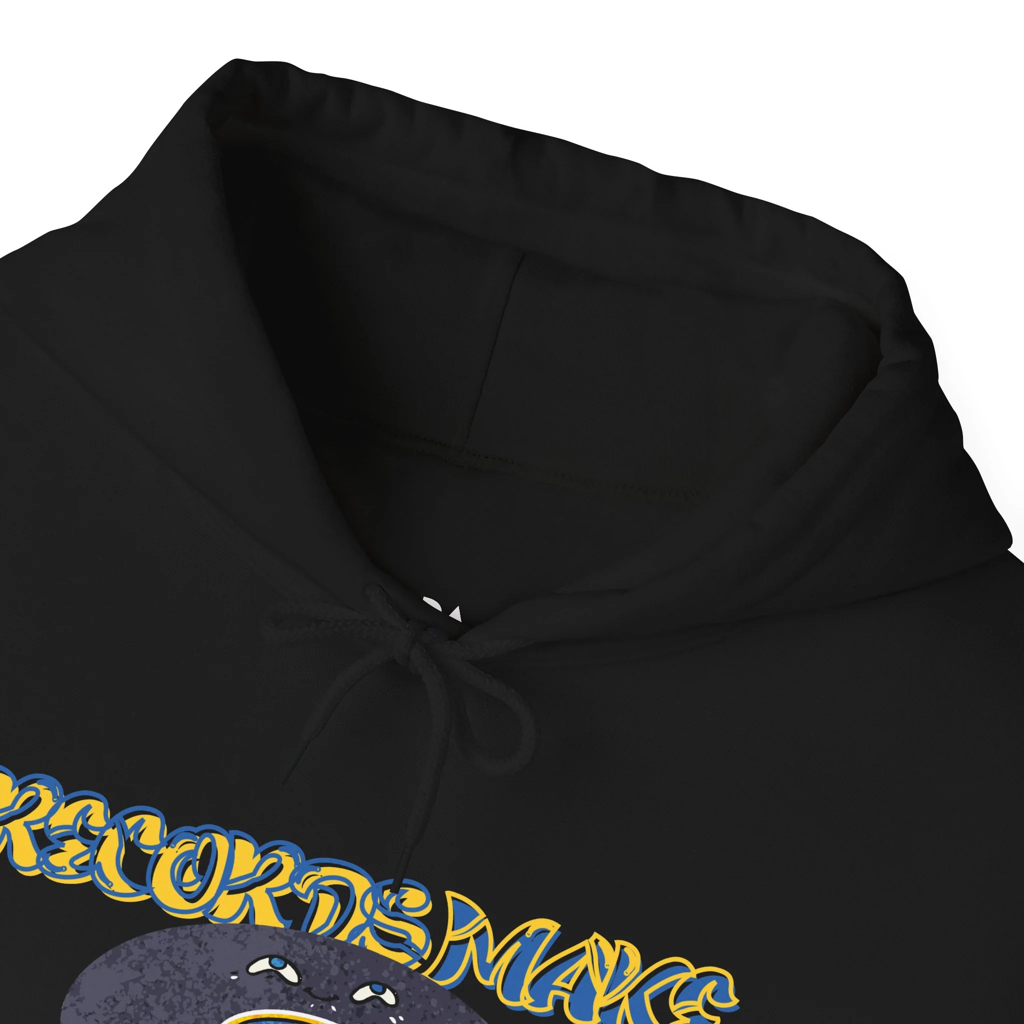 'Records Make Me Happy' Men's Hoodie - Image 26