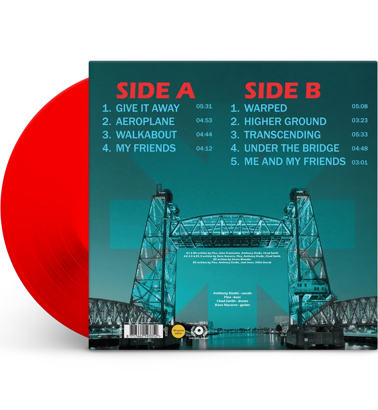 Red Hot Chili Peppers – Ahoy, Rotterdam, 1995 (Limited Edition 12-Inch Album on 180g Red Vinyl) - Image 4