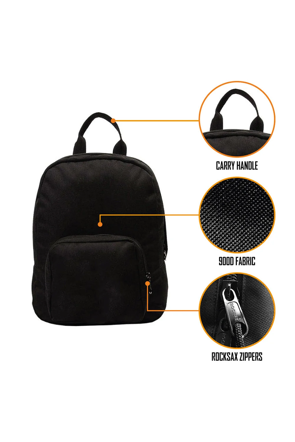 Freddie Mercury Mini Backpack (Freddie Mercury Design) - Image 3