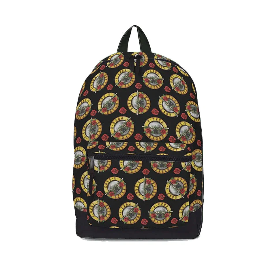 Guns N' Roses Backpack (Roses All Over Design) - Image 2