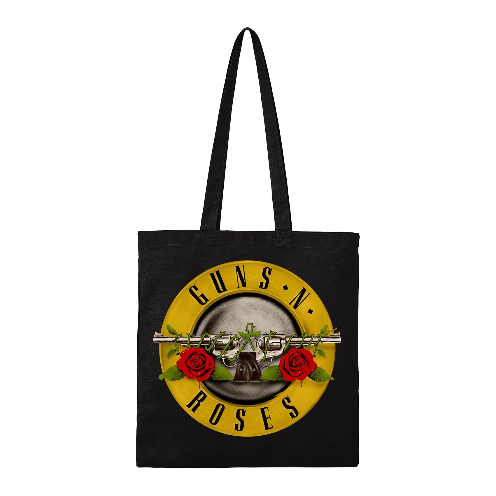 Guns N' Roses Tote Bag (Roses Logo Design)