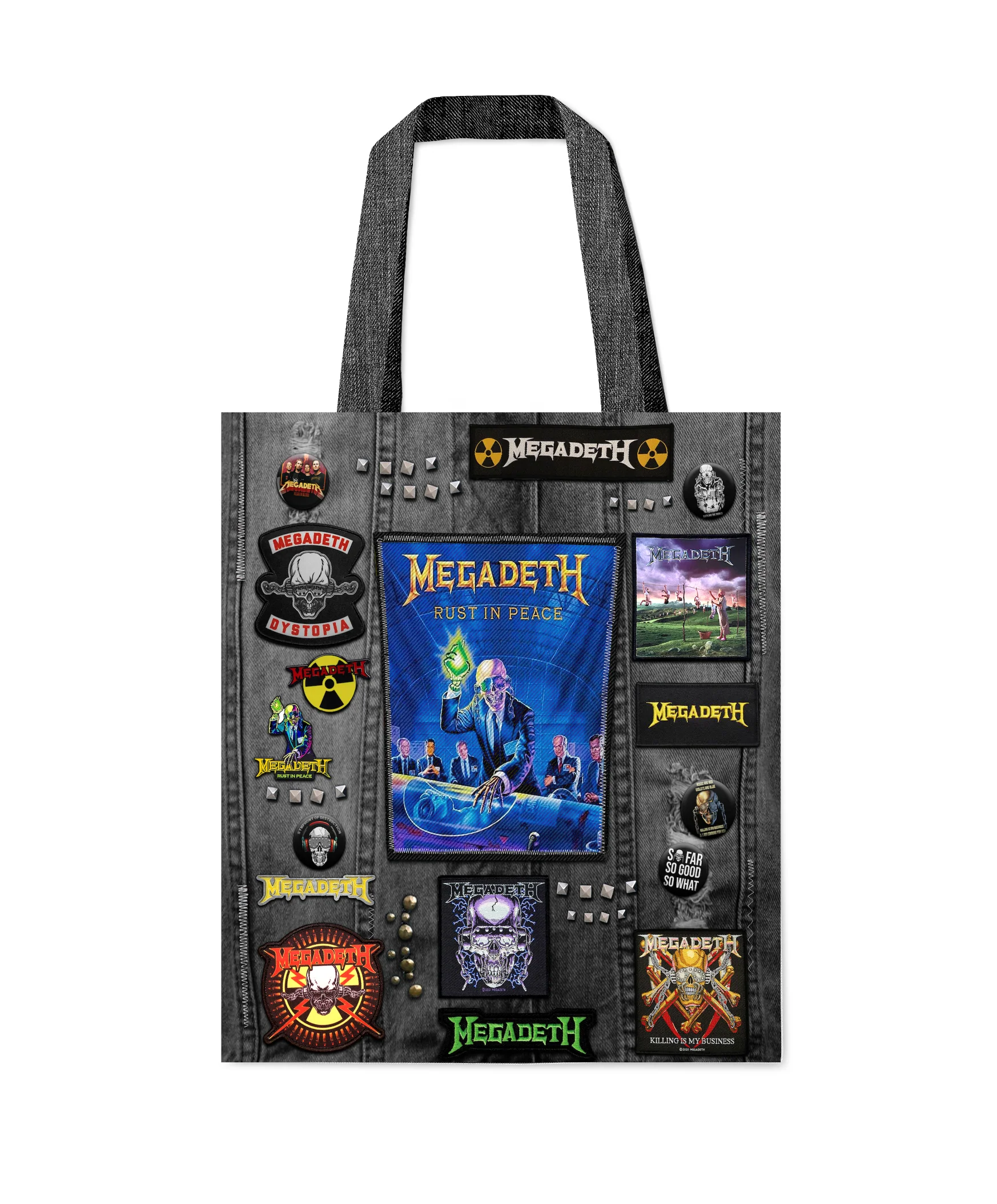 Megadeth Battle Tote Bag