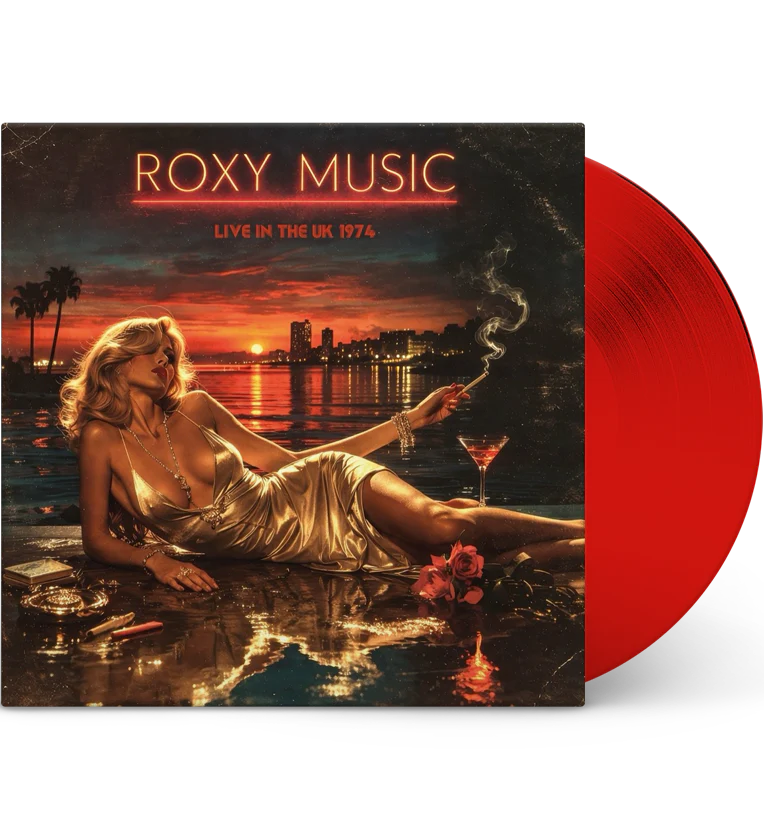 Roxy Music – Live in the UK 1974 (Limited Edition 12-Inch Album on Red Vinyl)