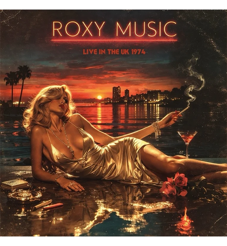 Roxy Music – Live in the UK 1974 (Limited Edition 12-Inch Album on Red Vinyl) - Image 2