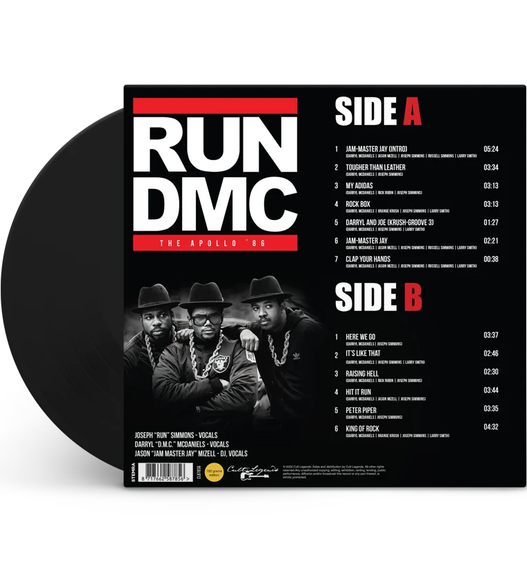 Run-DMC – The Apollo ’86 (12-Inch Album on 180g Vinyl) - Image 4