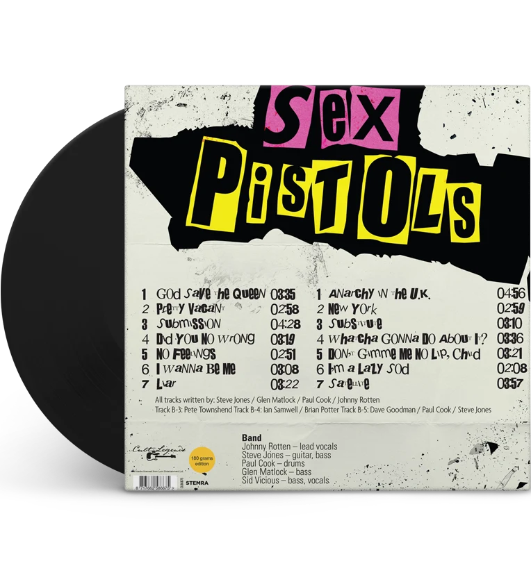 Sex Pistols – Agents of Anarchy (12-Inch Album on 180g Vinyl) - Image 4