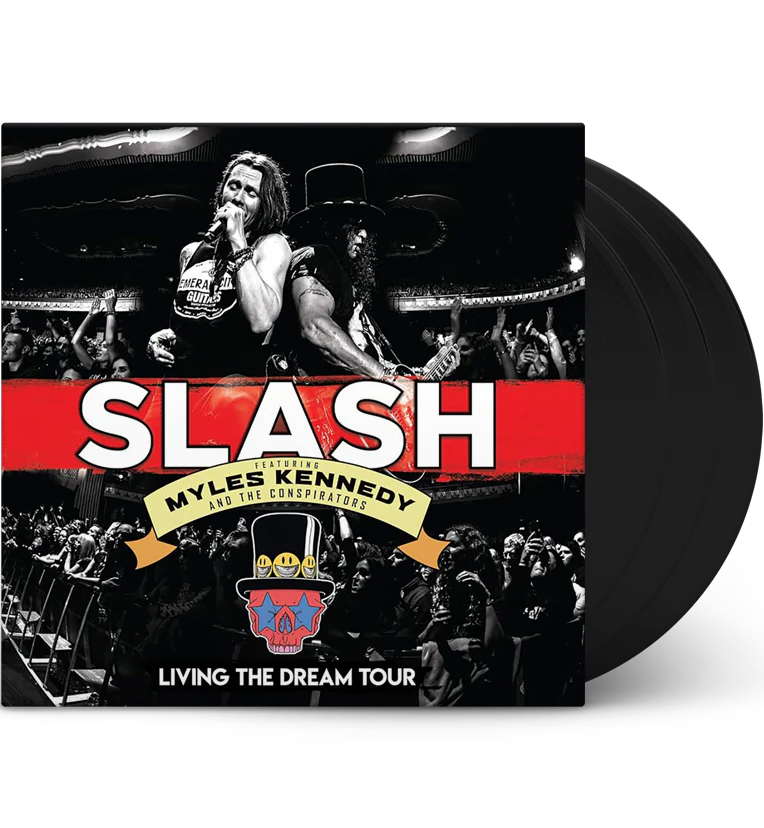 Slash feat. Myles Kennedy & the Conspirators – Living the Dream Tour (Triple-LP on 180g Vinyl)