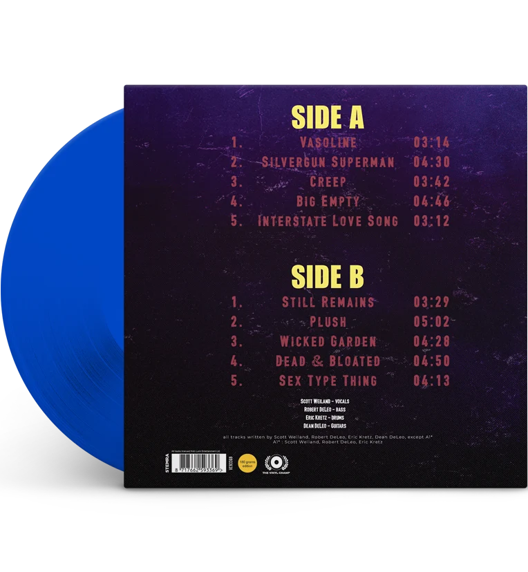 Stone Temple Pilots – The Centrum, Worcester, 1994 (Limited Edition 12-Inch Album on 180g Blue Vinyl) - Image 4