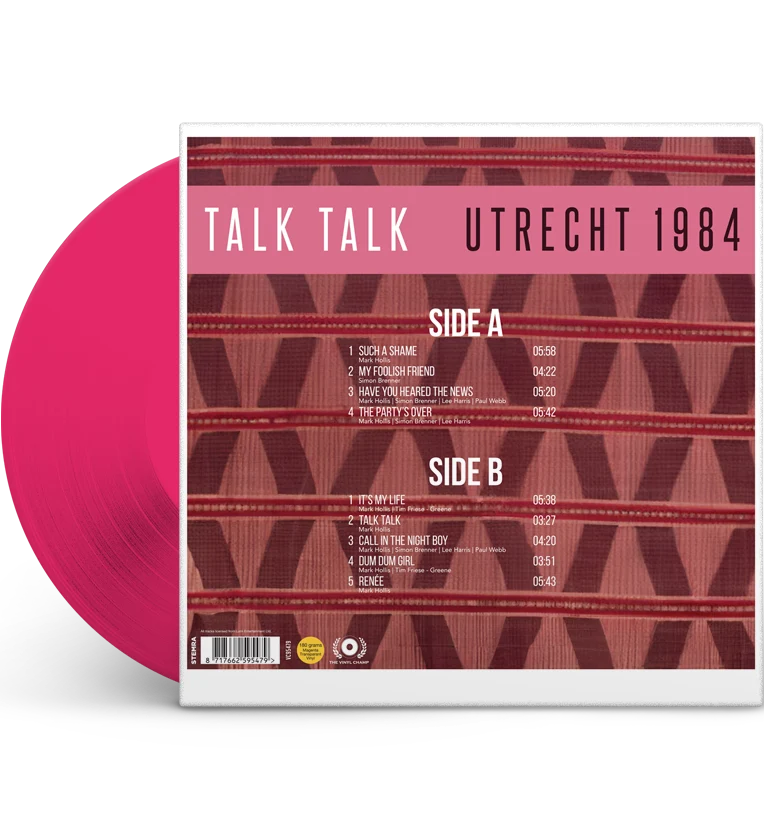 Talk Talk – Utrecht 1984 (Limited Edition 12-Inch Album on 180g Transparent Magenta Vinyl) - Image 4
